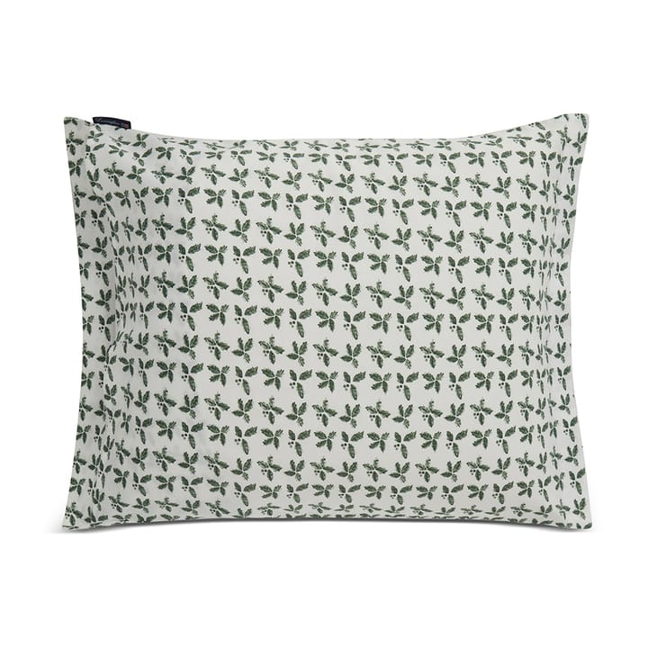 Holly Printed Cotton Sateen putevar 50 x 60 cm, White-green Lexington