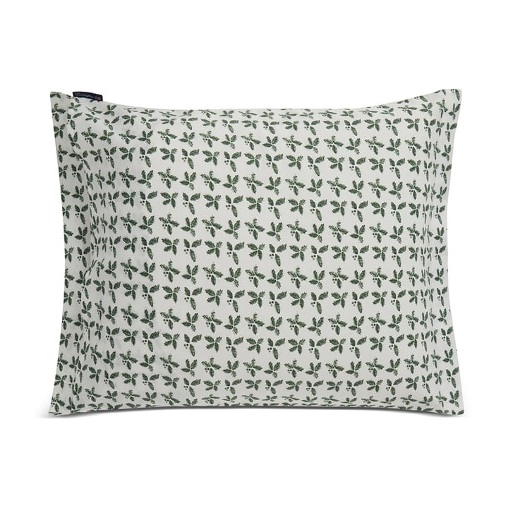 Holly Printed Cotton Sateen putevar 50 x 60 cm - White-green - Lexington