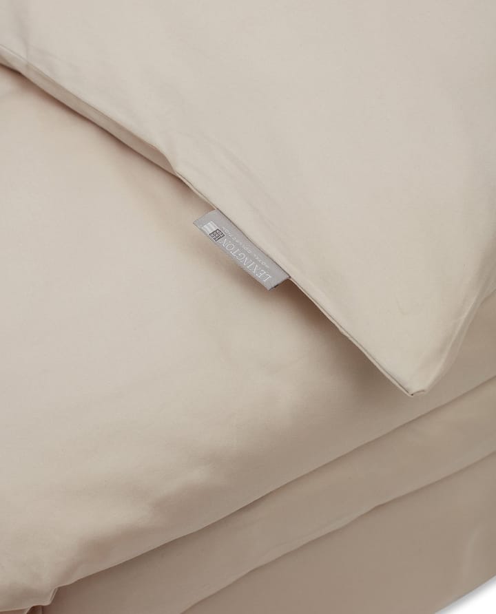Hotel Cotton Sateen dynetrekk 150 x 210 cm, Light sand Lexington