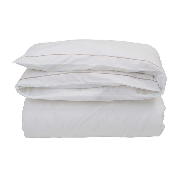 Hotel Percale dynetrekk 150 x 210 cm - Hvit-lysbeige - Lexington