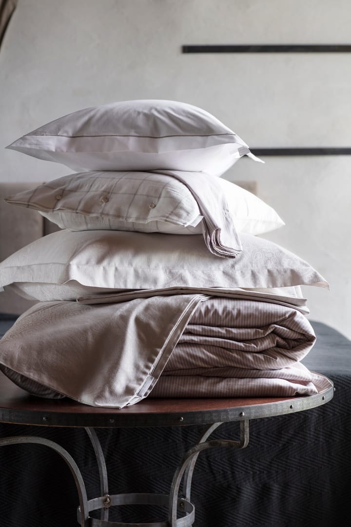 Hotel Percale putevar 50 x 60 cm, Hvit-lysbeige Lexington