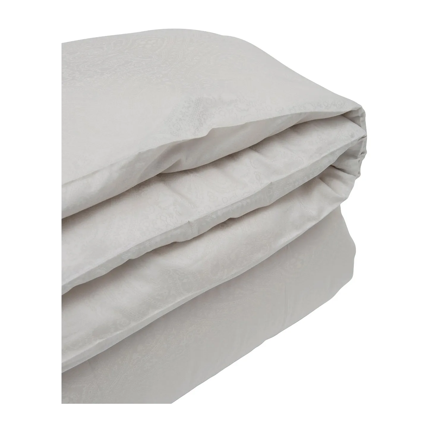 Hotel Sateen Jacquard dynetrekk 220 x 220 cm, Lysbeige Lexington