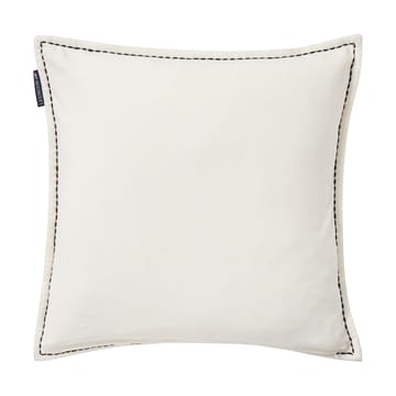 House økologisk fløyelsbomull putetrekk 50x50 cm - White-multi - Lexington