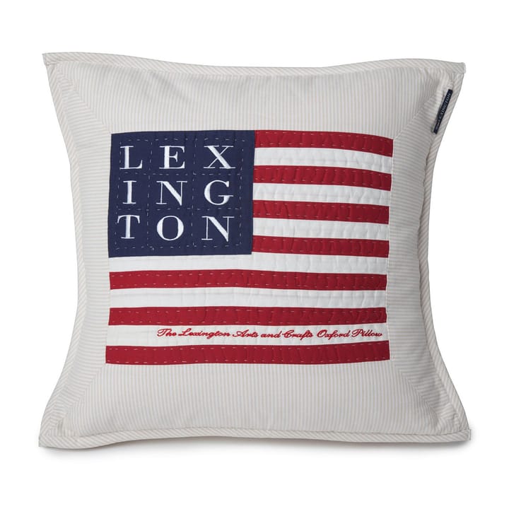 Icons Arts & Crafts putetrekk 50x50 cm - Beige-white - Lexington