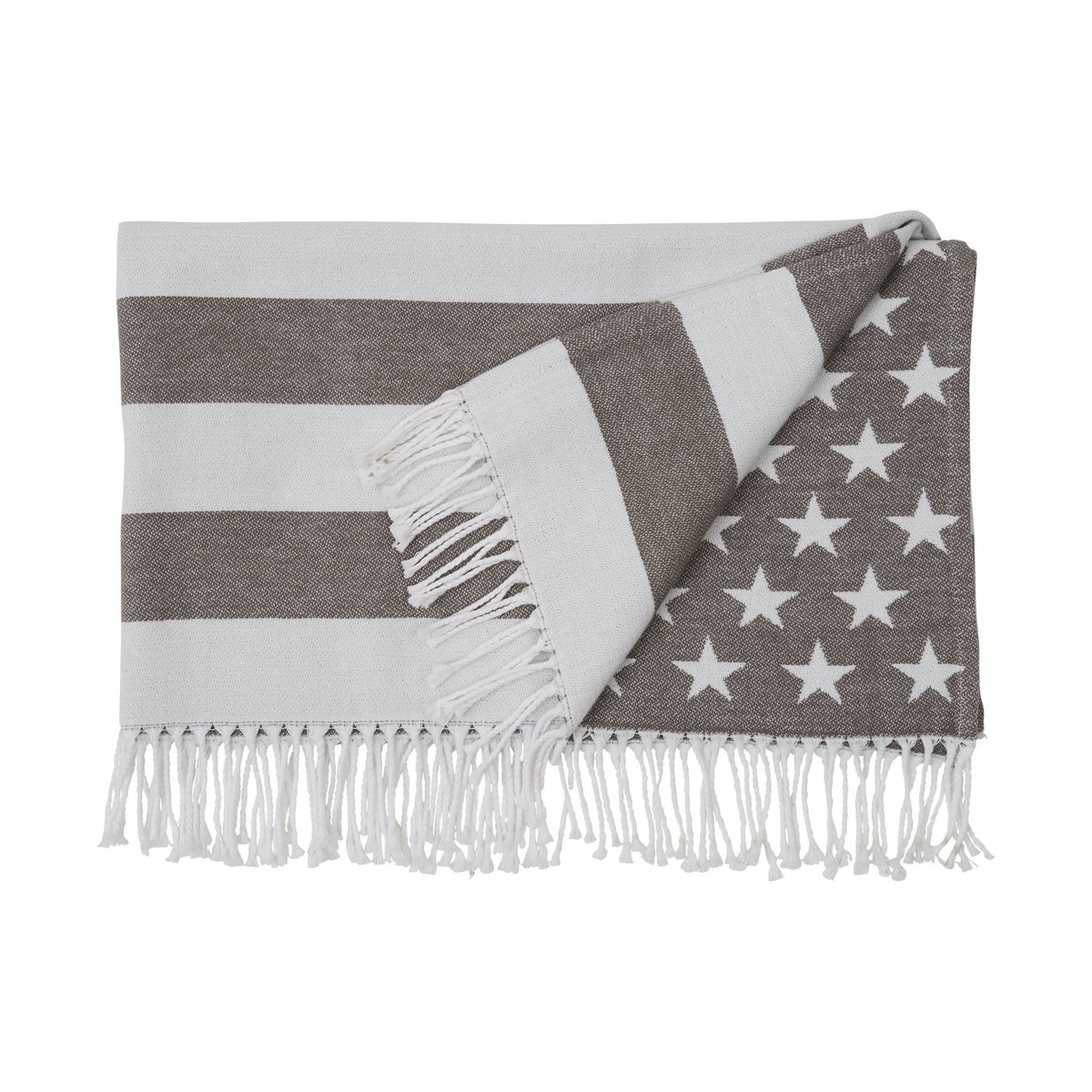 Bilde av Lexington Icons Baby Flag pledd 90x120 cm Grey