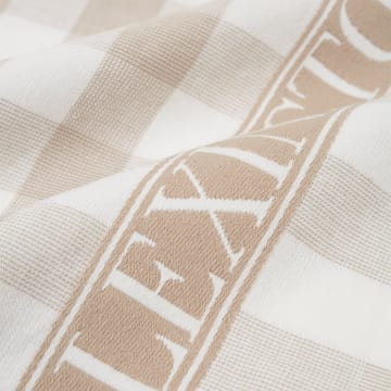 Icons Checked Terry kjøkkenhåndkle 50x70 cm - Beige-white - Lexington