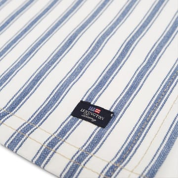 Icons Herringbone Striped spisebrikke 40x50 cm - Blue-white - Lexington