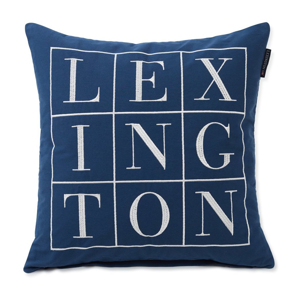Bilde av Lexington Icons Logo putevar 50 x 50 cm Blue