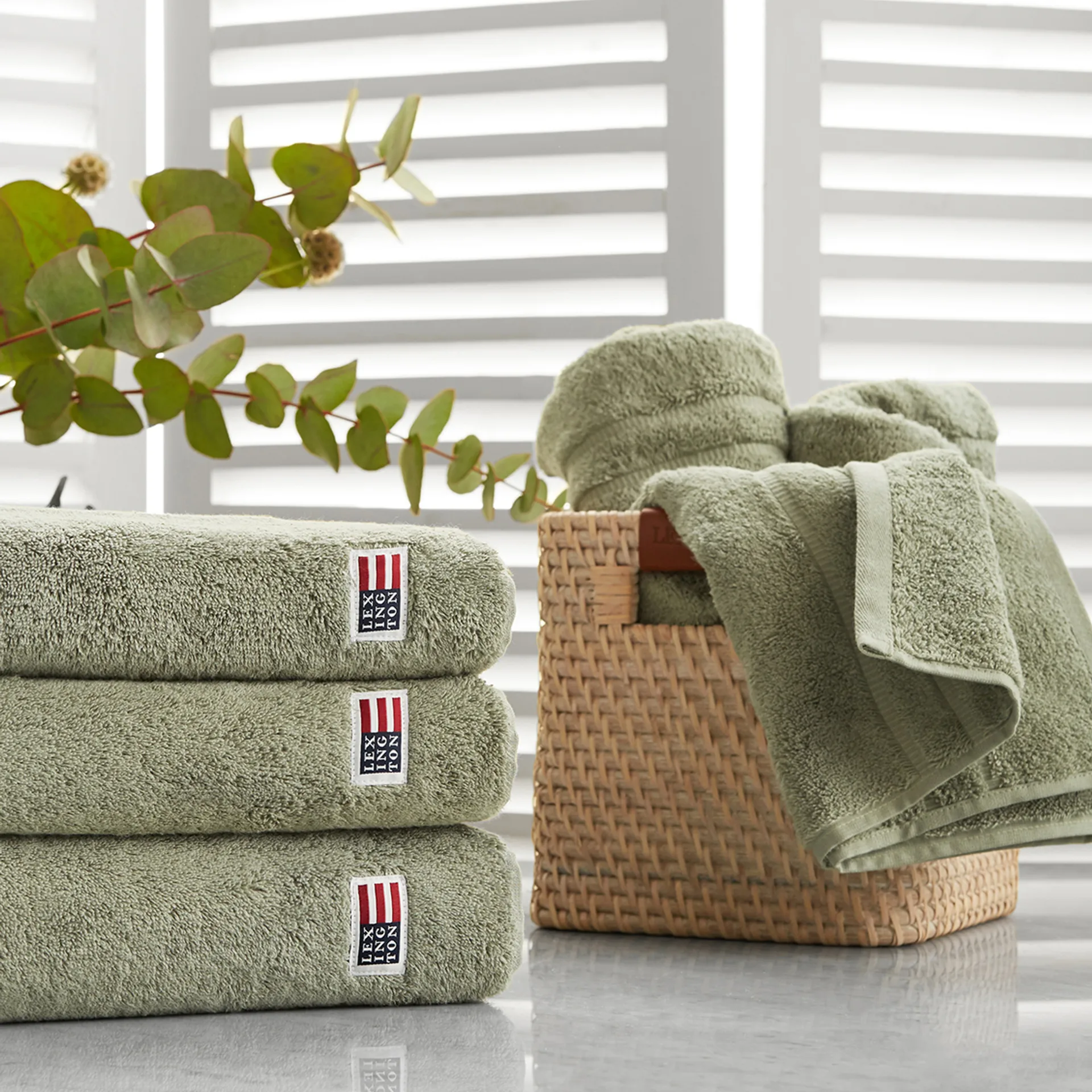 Icons Original håndkle 100x150 cm, Vintage green Lexington