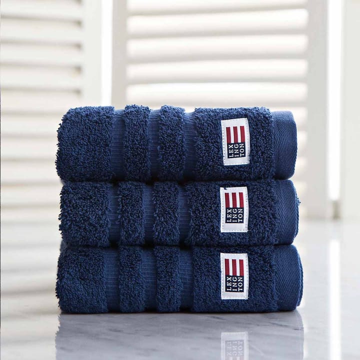 Icons Original håndkle 30x30 cm, Navy Lexington