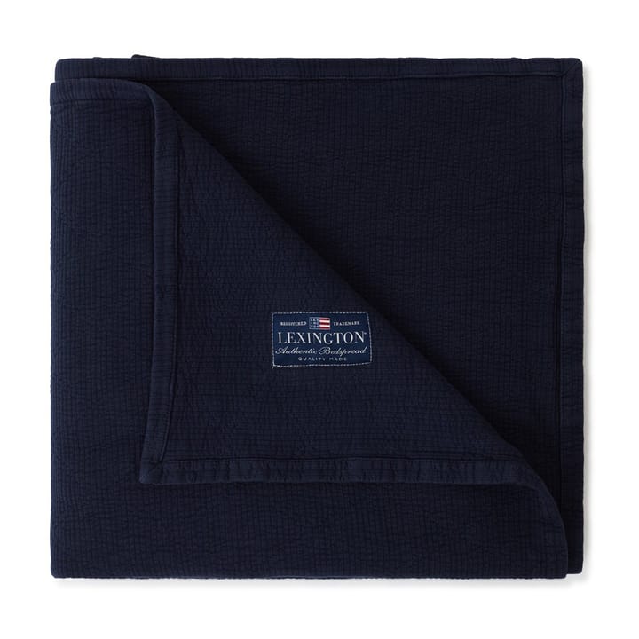 Icons Quilted sengeteppe 160 x 240 - Dark blue - Lexington