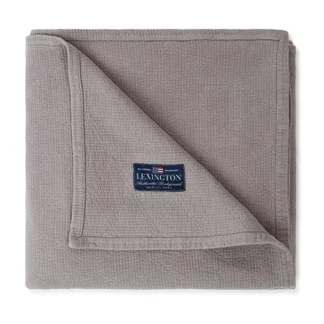 Icons Quilted sengeteppe 240 x 260 cm - Gray - Lexington