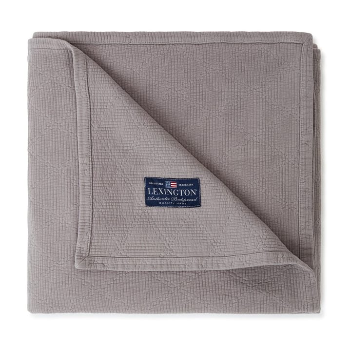 Icons Quilted sengeteppe 240 x 260 cm, Gray Lexington
