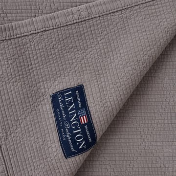 Icons Quilted sengeteppe 240 x 260 cm - Gray - Lexington