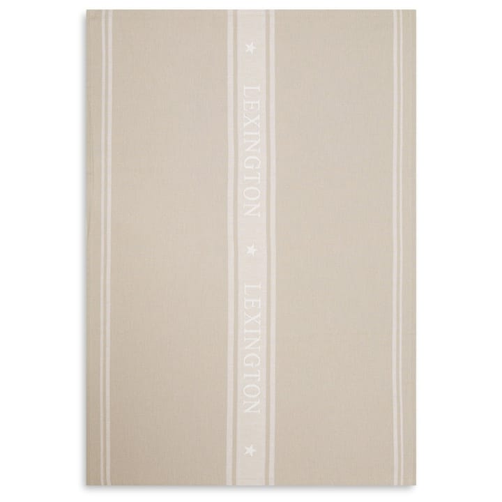 Icons Star kjøkkenhåndkle 50x70 cm - Beige-white - Lexington