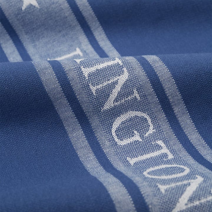 Icons Star kjøkkenhåndkle 50x70 cm - Blue-white - Lexington