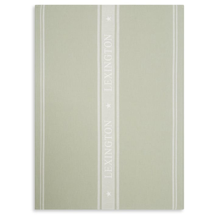 Icons Star kjøkkenhåndkle 50x70 cm - Sage green-white - Lexington