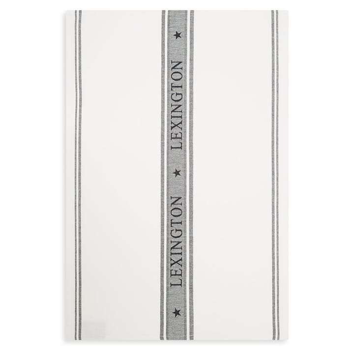 Icons Star kjøkkenhåndkle 50x70 cm - White-black - Lexington