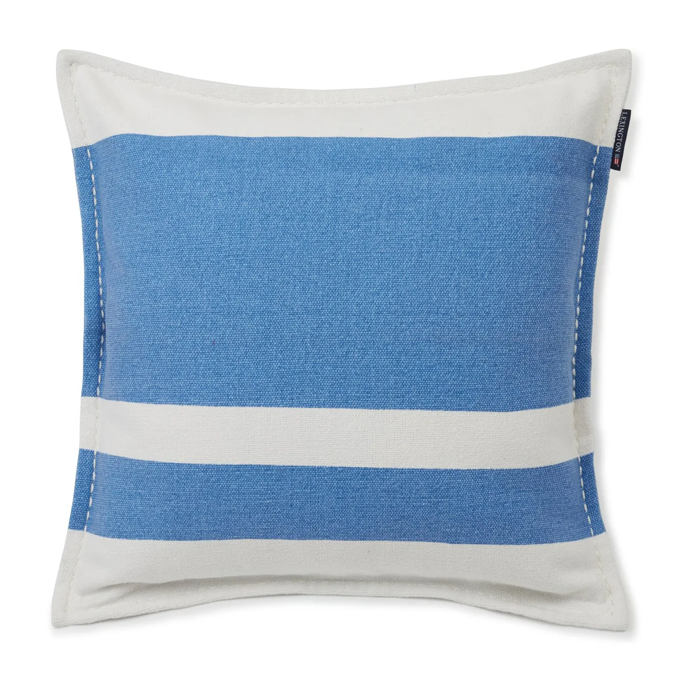Irregula Striped Cotton putevar 50 x 50 cm, Blue-White Lexington