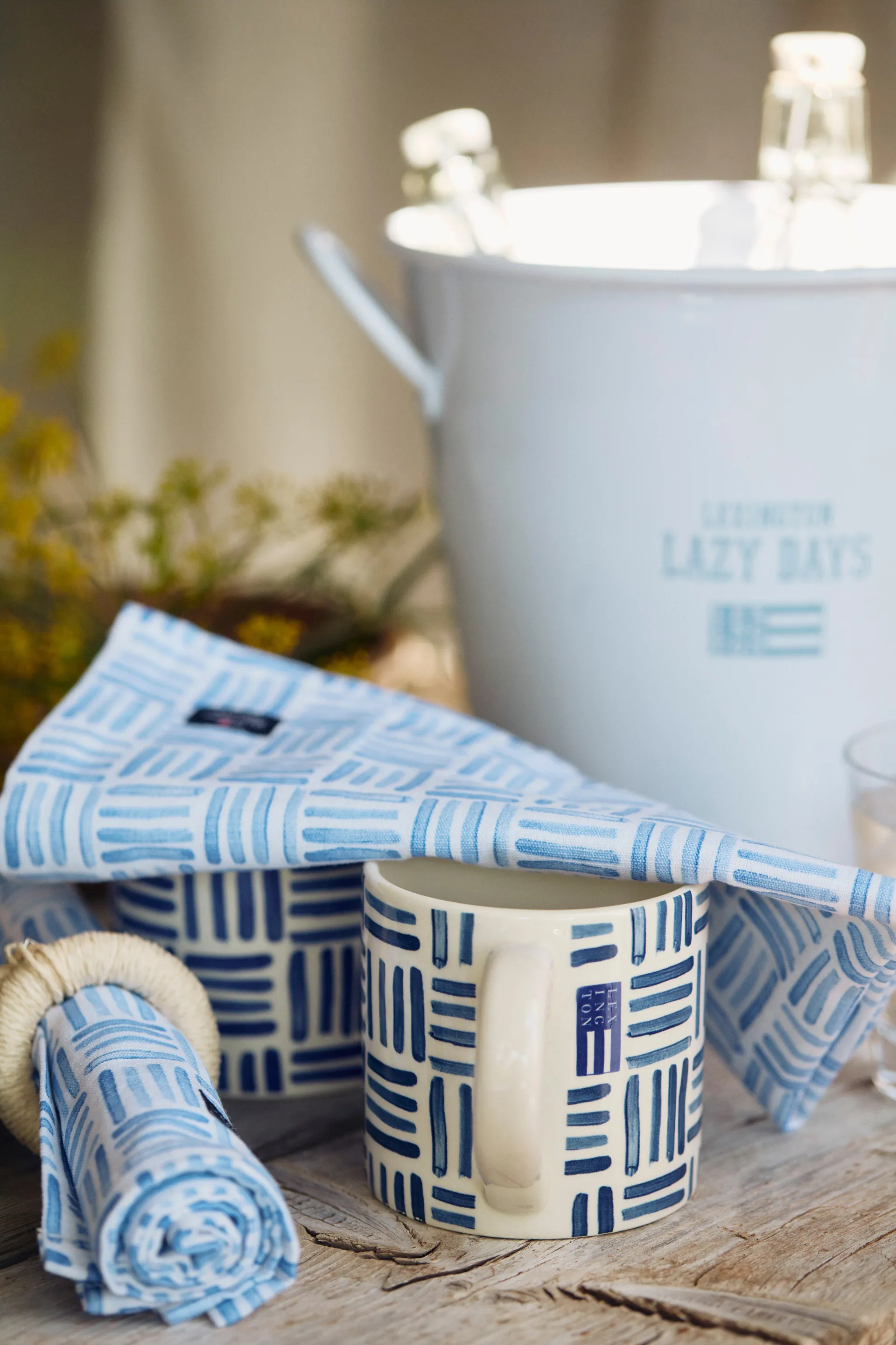 Lazy Days isbøtte Ø 23 cm, White Lexington