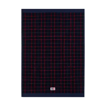 Lexington checked håndkle 2-pakning - Navy-green, 50x70 cm - Lexington