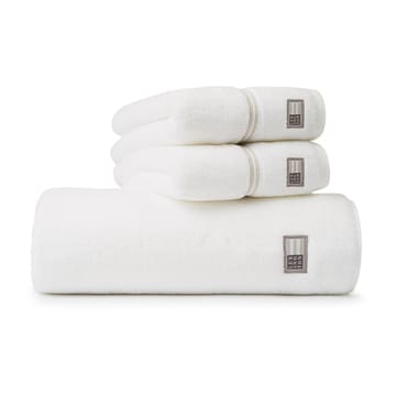 Lexington Hotel håndkle 70 x 130 cm - Hvit-beige - Lexington