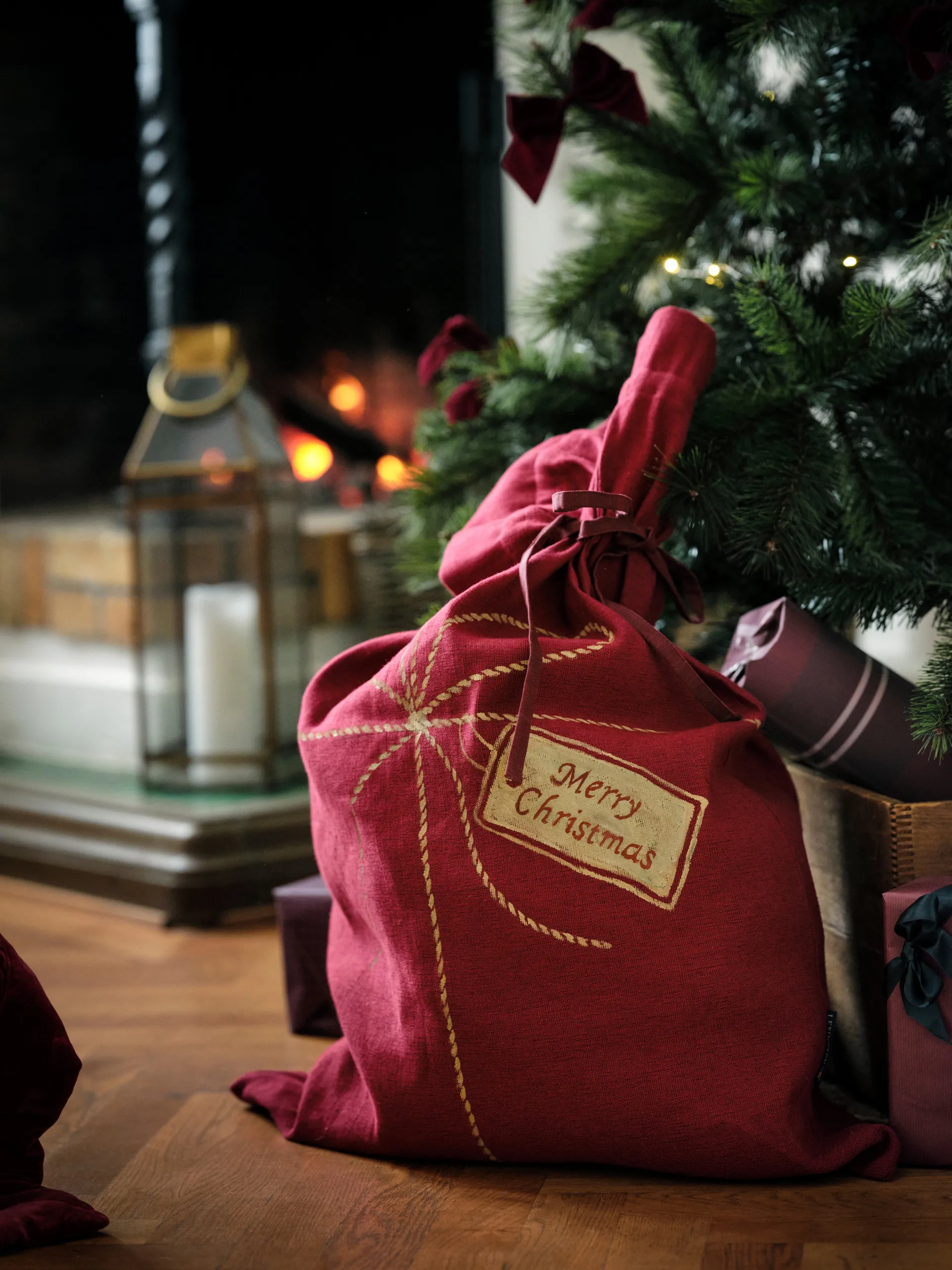 Lexington julegavesekk 65x95 cm, Rød Lexington