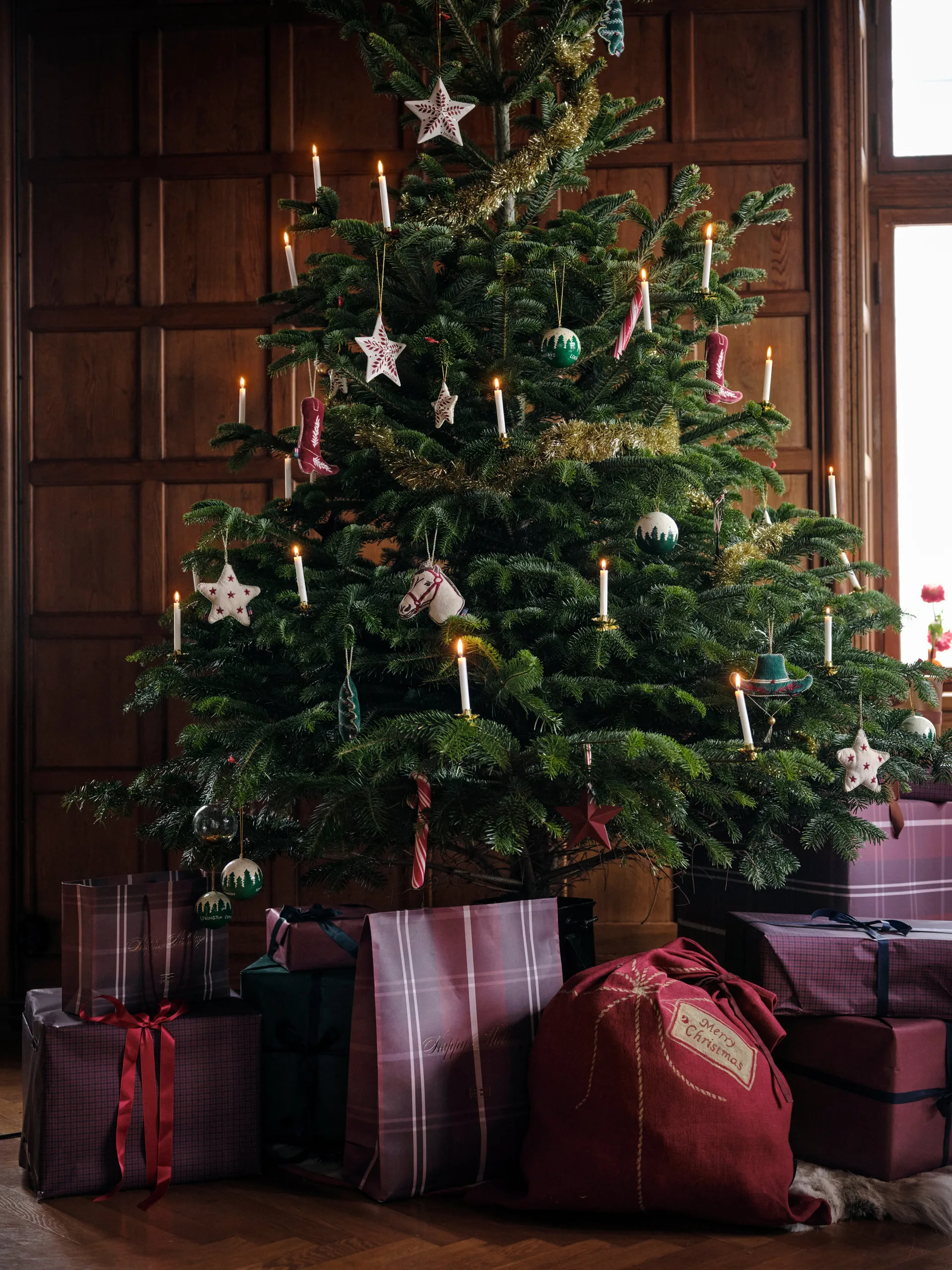 Lexington julegavesekk 65x95 cm, Rød Lexington