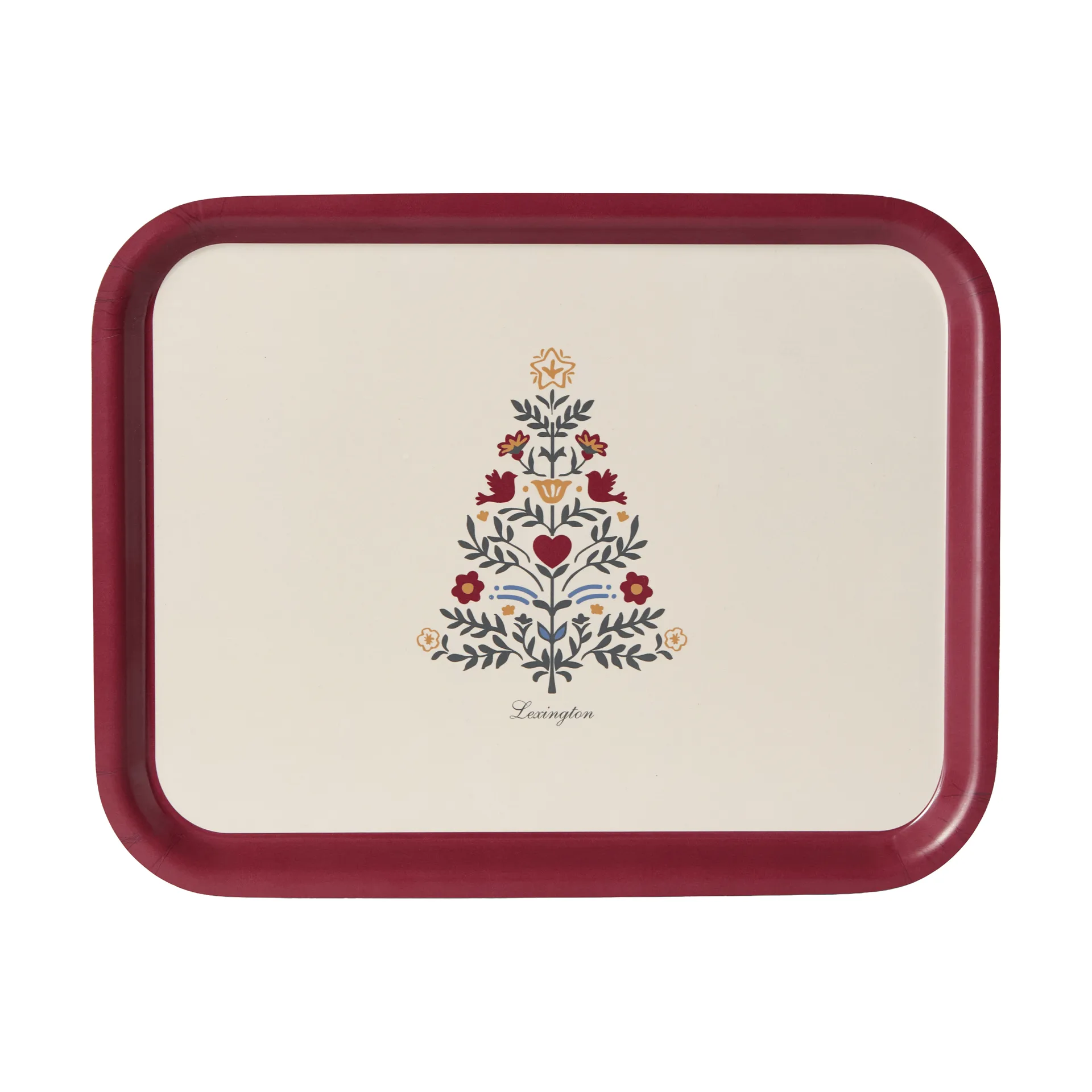 Lexington laminert serveringsbrett, Red-light beige, 36x28 cm Lexington