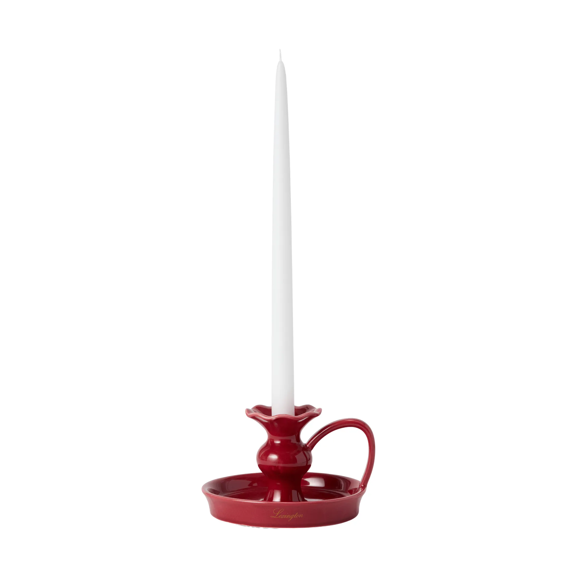Lexington lav lysestake, Red, 15x14x11 cm Lexington