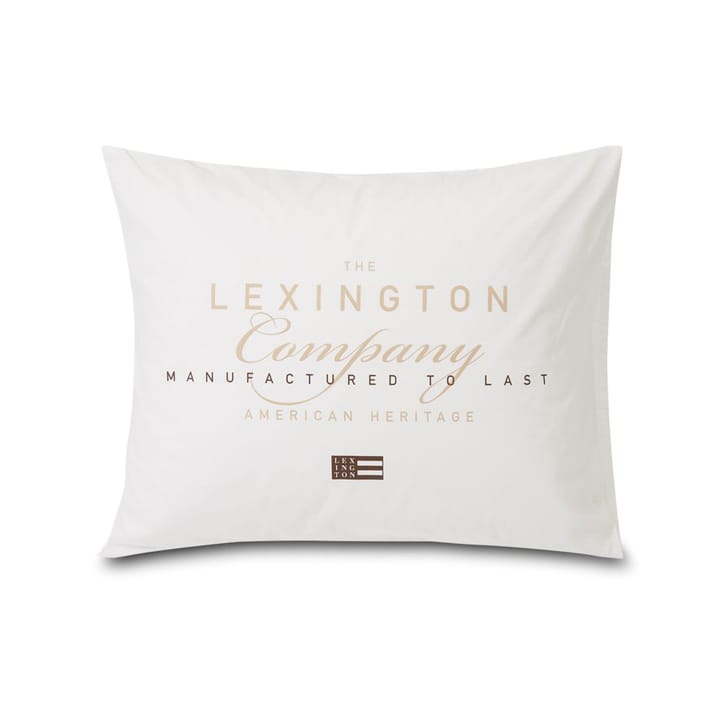 Lexington Poplin putetrekk 50x60 cm - Hvit - Lexington