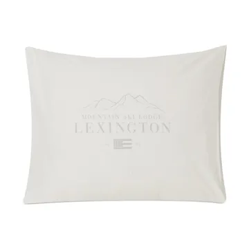 Lexington Printed Cotton Poplin putetrekk 50x60 cm - White-light gray - Lexington