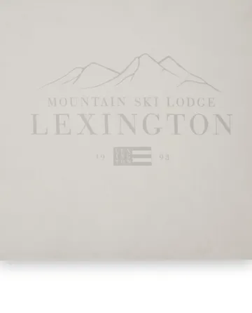 Lexington Printed Cotton Poplin putetrekk 50x60 cm - White-light gray - Lexington