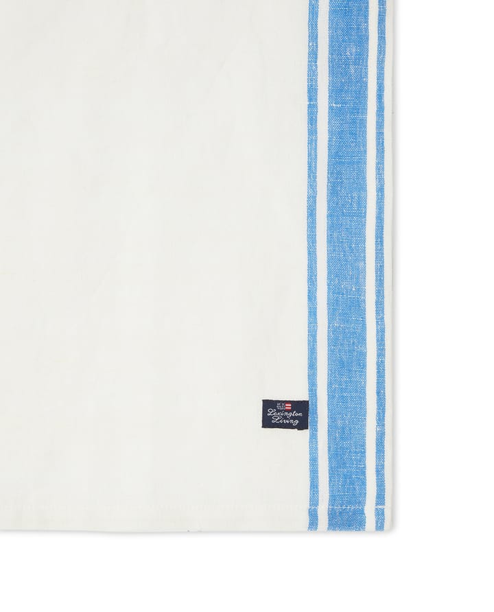 Linen Cotton Side Stripes tøyserviett 50 x 50 cm
, Blå-hvit Lexington