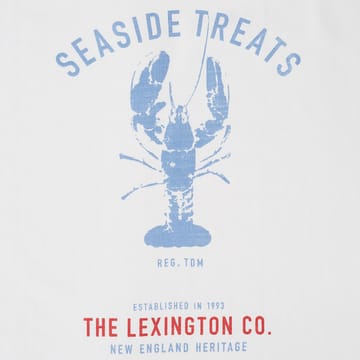 Lobster Twill kjøkkenhåndkle 50x70 cm - White-red-blue - Lexington