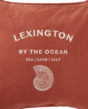 Logo Emroidered by the ocean putetrekk 50x50 - Coconut - Lexington