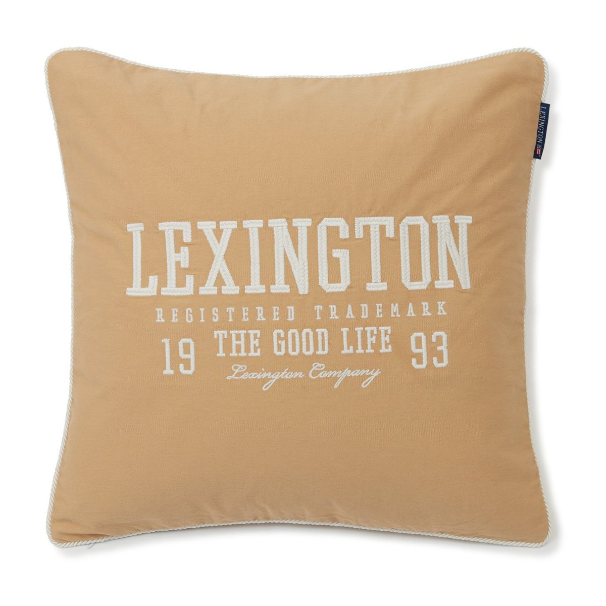 Bilde av Lexington Logo Twill putevar 50 x 50 cm Oat-White