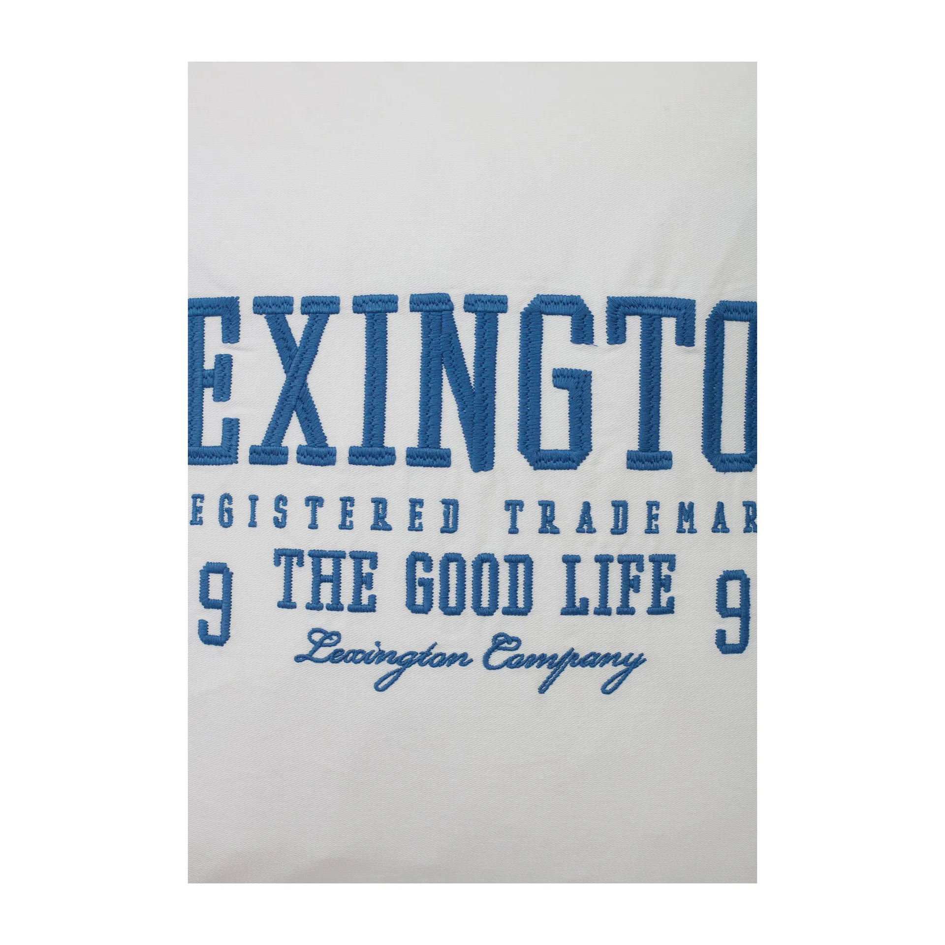 Logo Twill putevar 50 x 50 cm, White-blue Lexington