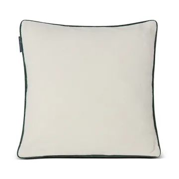Merry Christmas Cotton Velvet putetrekk 50 x 50 cm - Off white-red - Lexington