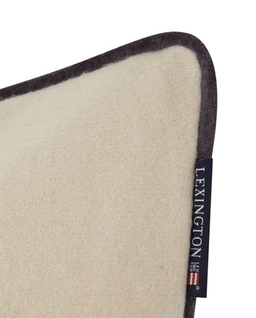 Merry Christmas Wool Mix putetrekk 50 x 50 cm - White-green-beige - Lexington