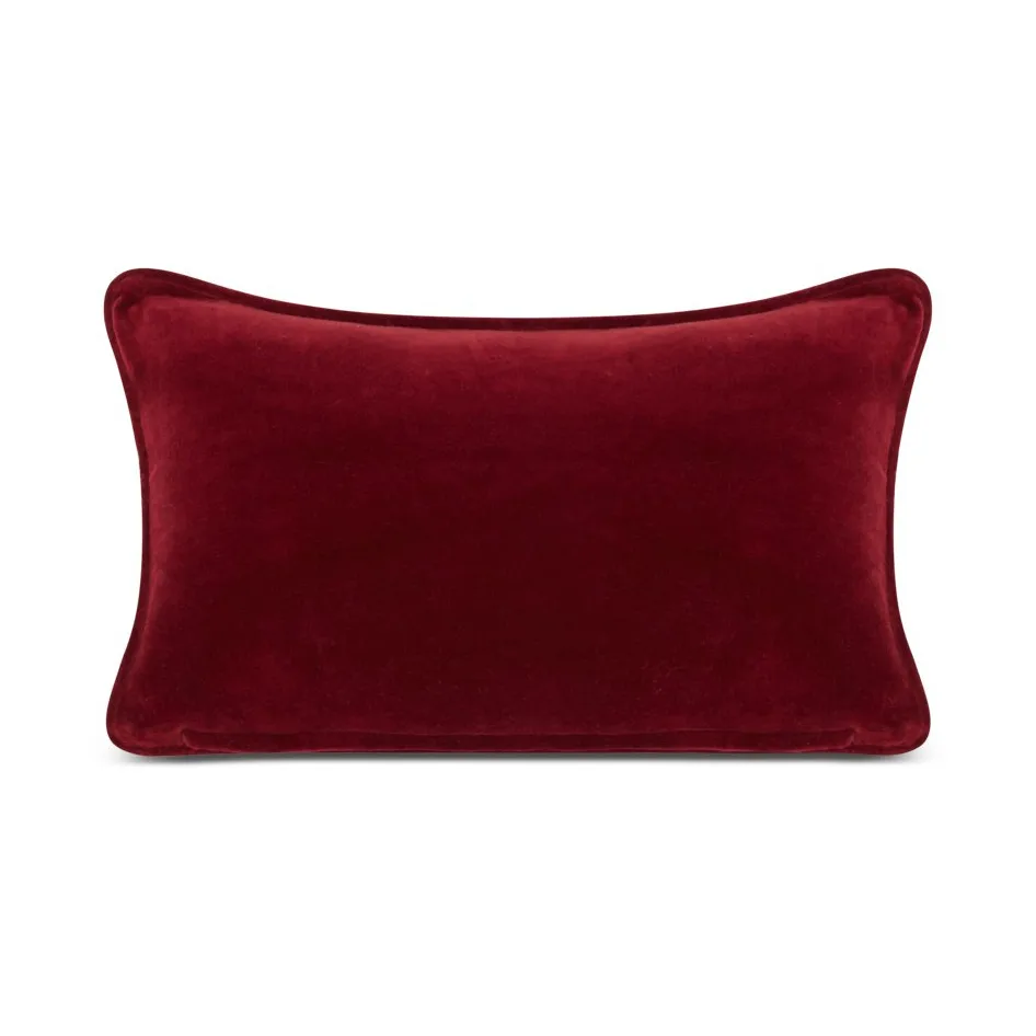 Merry Cotton Velvet pute 30 x 50 cm, Red Lexington