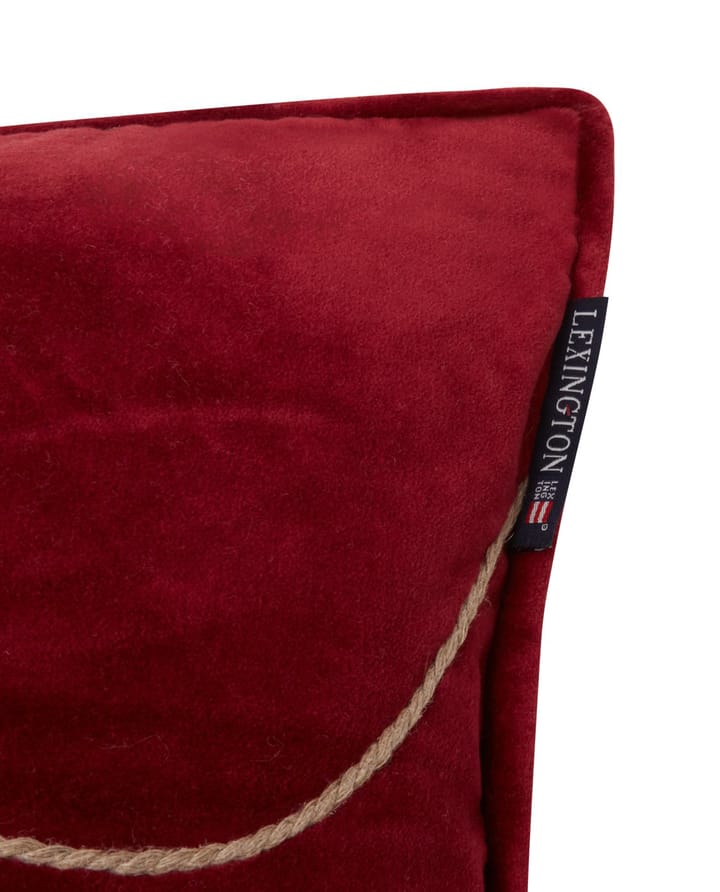Merry Cotton Velvet pute 30 x 50 cm, Red Lexington