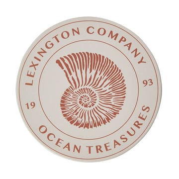 Ocean Treasures glassunderlag 6-pack - Blue - Lexington