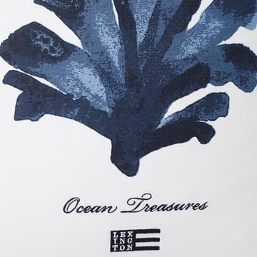 Ocean Treasures Twill putetrekk 50x50 cm - White-blue - Lexington