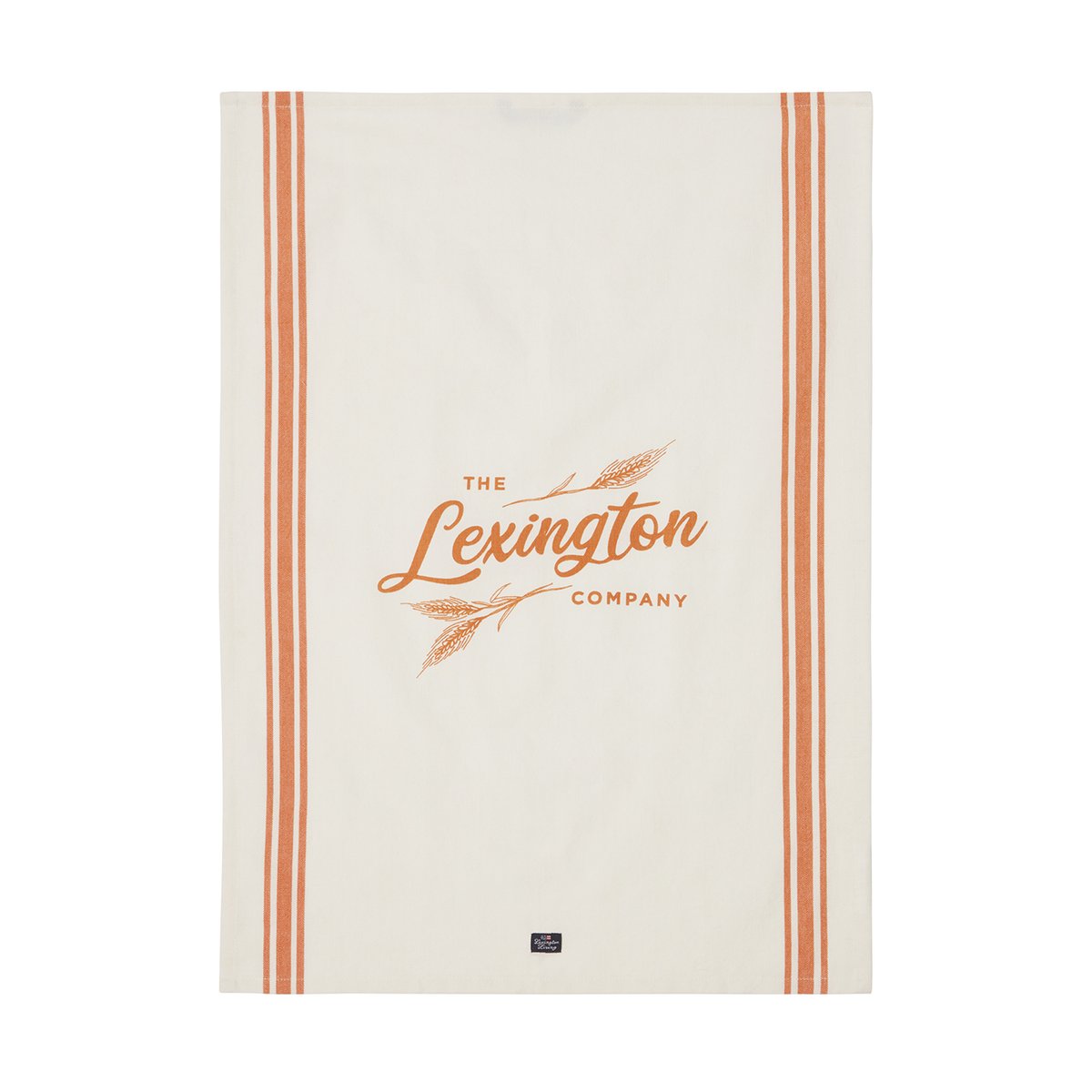Lexington Organic Cotton kjøkkenhåndkle 50x70 cm White-orange