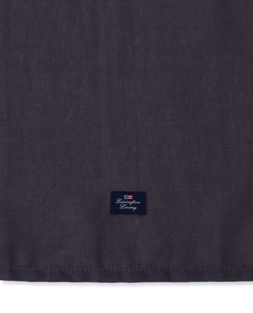 Organic Cotton Linen Classic kjøkkenhåndkle 50 x 70 cm - Dark gray-beige - Lexington