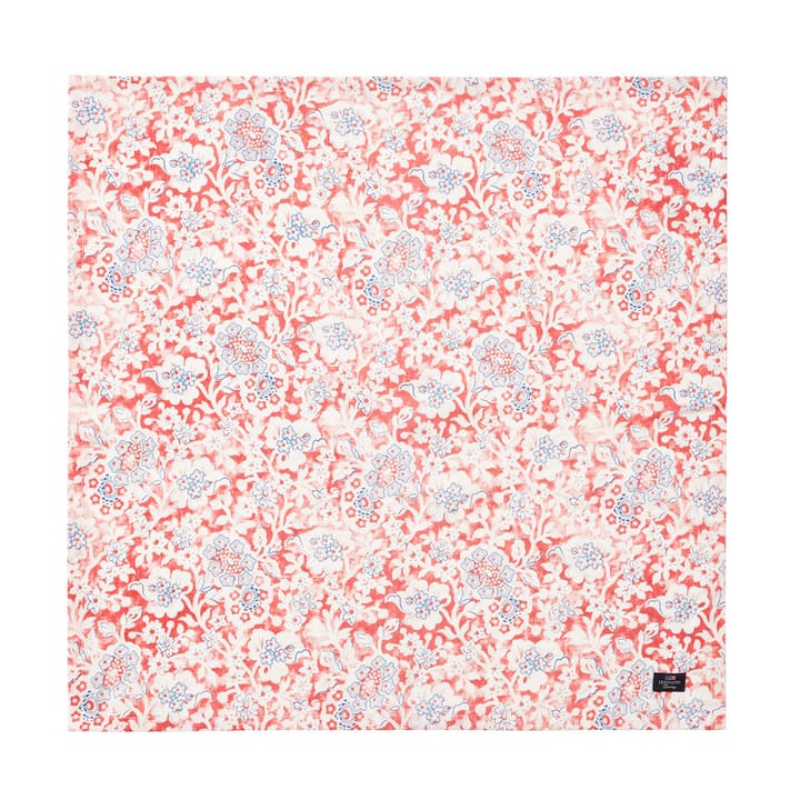 Printed Flowers Recycled Cotton stoffserviett 50x50 cm - Coral - Lexington
