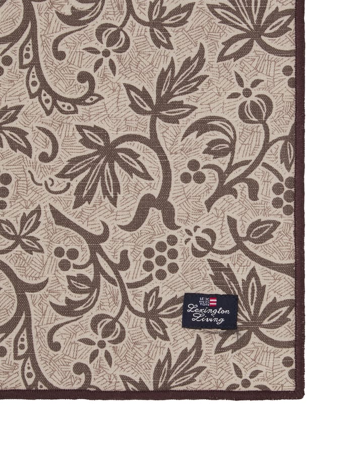Printed Recycled Cotton stoffserviett 50x50, Light beige Lexington