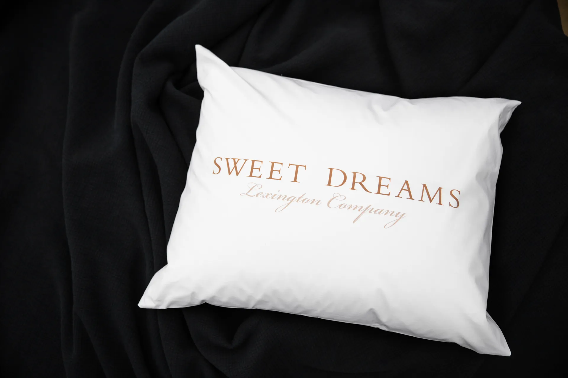 Printed Sweet Dreams Poplin putevar 50 x 60 cm, White Lexington