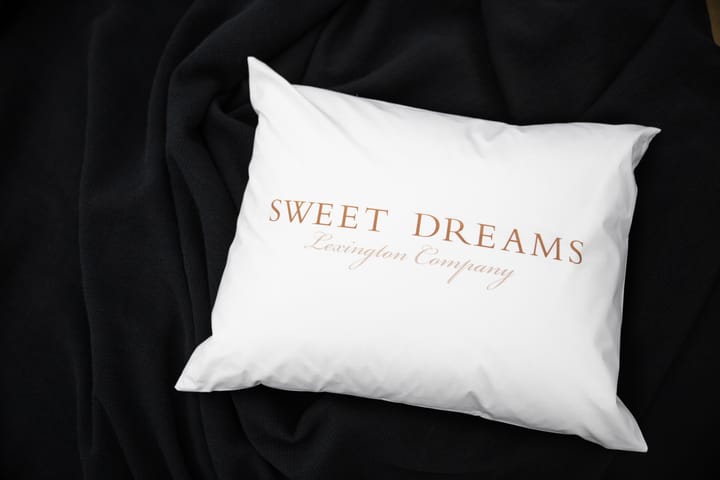 Printed Sweet Dreams Poplin putevar 50 x 60 cm - White - Lexington